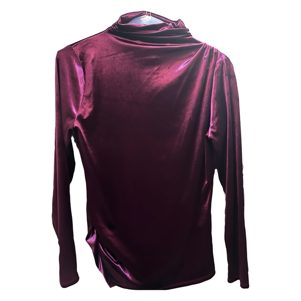 Elegant Velvet Long Sleeve Top